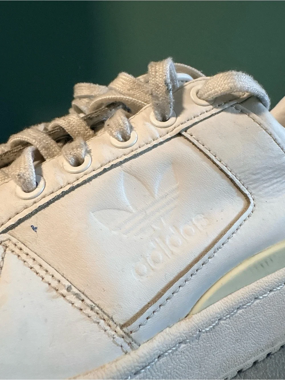 adidas all white